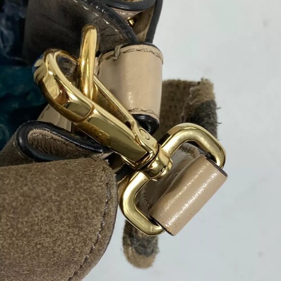 AUTHENTICITY GUARANTEED FENDI Zucca Hand Bag FLIP large FF logo strap - Picture 6 of 15